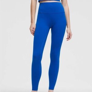 Lululemon Athletica Vibrant Blue Leggings
